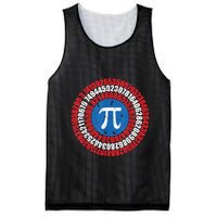 Captain Pi Superhero Pi Day & Math Lover Mesh Reversible Basketball Jersey Tank