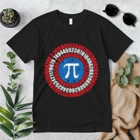 Captain Pi Superhero Pi Day & Math Lover Premium T-Shirt