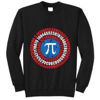 Captain Pi Superhero Pi Day & Math Lover Tall Sweatshirt