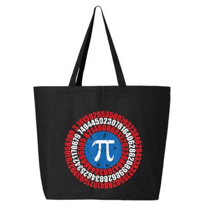 Captain Pi Superhero Pi Day & Math Lover 25L Jumbo Tote