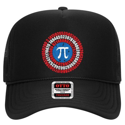 Captain Pi Superhero Pi Day & Math Lover Trucker Hat