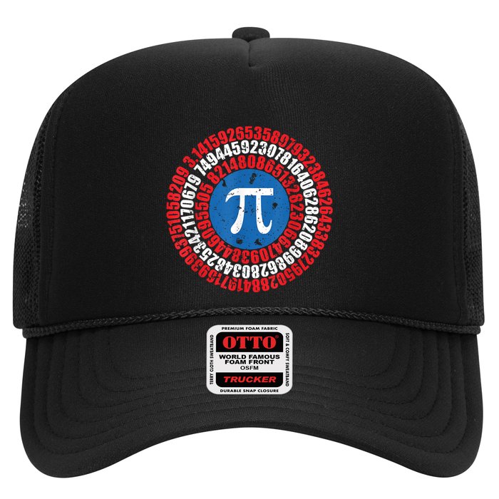 Captain Pi Superhero Pi Day & Math Lover Trucker Hat