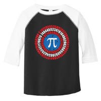 Captain Pi Superhero Pi Day & Math Lover Toddler Fine Jersey T-Shirt