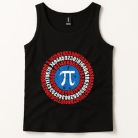 Captain Pi Superhero Pi Day & Math Lover Tank Top