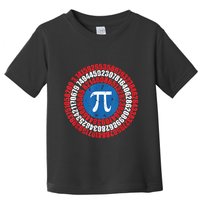 Captain Pi Superhero Pi Day & Math Lover Toddler T-Shirt