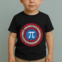 Captain Pi Superhero Pi Day & Math Lover Toddler T-Shirt