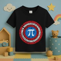 Captain Pi Superhero Pi Day & Math Lover Toddler T-Shirt