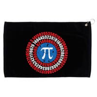 Captain Pi Superhero Pi Day & Math Lover Grommeted Golf Towel