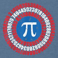 Captain Pi Superhero Pi Day & Math Lover Garment-Dyed Sweatshirt