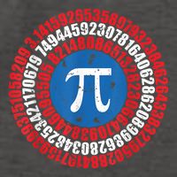 Captain Pi Superhero Pi Day & Math Lover Vector Backpack