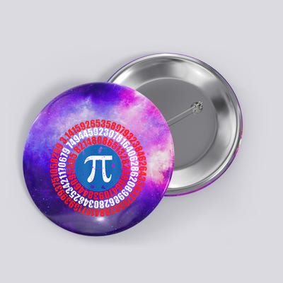 Captain Pi Superhero Pi Day & Math Lover Button