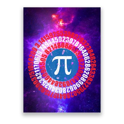 Captain Pi Superhero Pi Day & Math Lover Poster