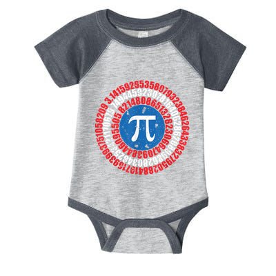 Captain Pi Superhero Pi Day & Math Lover Infant Baby Jersey Bodysuit