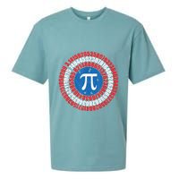 Captain Pi Superhero Pi Day & Math Lover Sueded Cloud Jersey T-Shirt