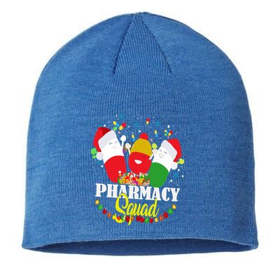 Christmas Pharmacy Squad Pills Xmas Pharmacist Gift Sustainable Beanie