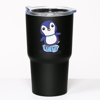 Cute Penguin Standing On An Ice Floe Tumbler