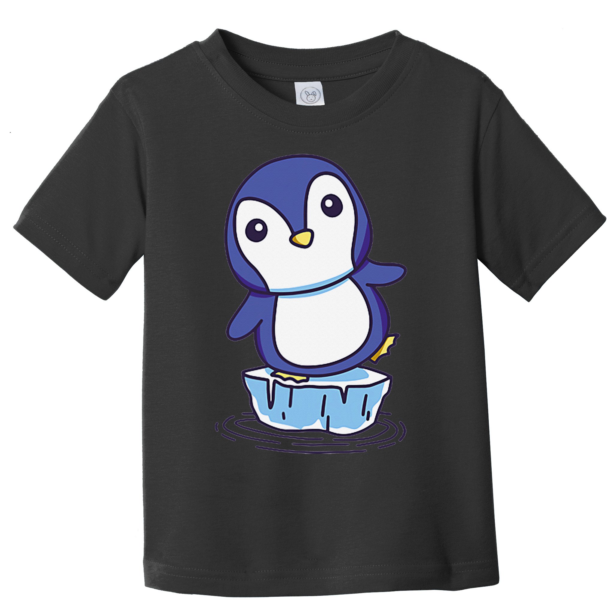 Cute Penguin Standing On An Ice Floe Toddler T-Shirt