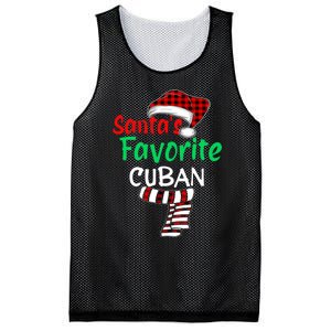 Christmas Pajamas Santa Claus Santas Favorite Cuban Mesh Reversible Basketball Jersey Tank