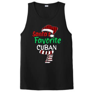 Christmas Pajamas Santa Claus Santas Favorite Cuban PosiCharge Competitor Tank