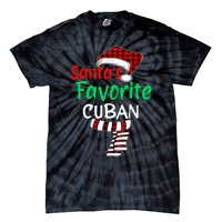 Christmas Pajamas Santa Claus Santas Favorite Cuban Tie-Dye T-Shirt