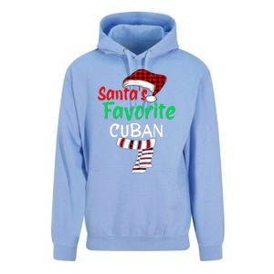 Christmas Pajamas Santa Claus Santas Favorite Cuban Unisex Surf Hoodie