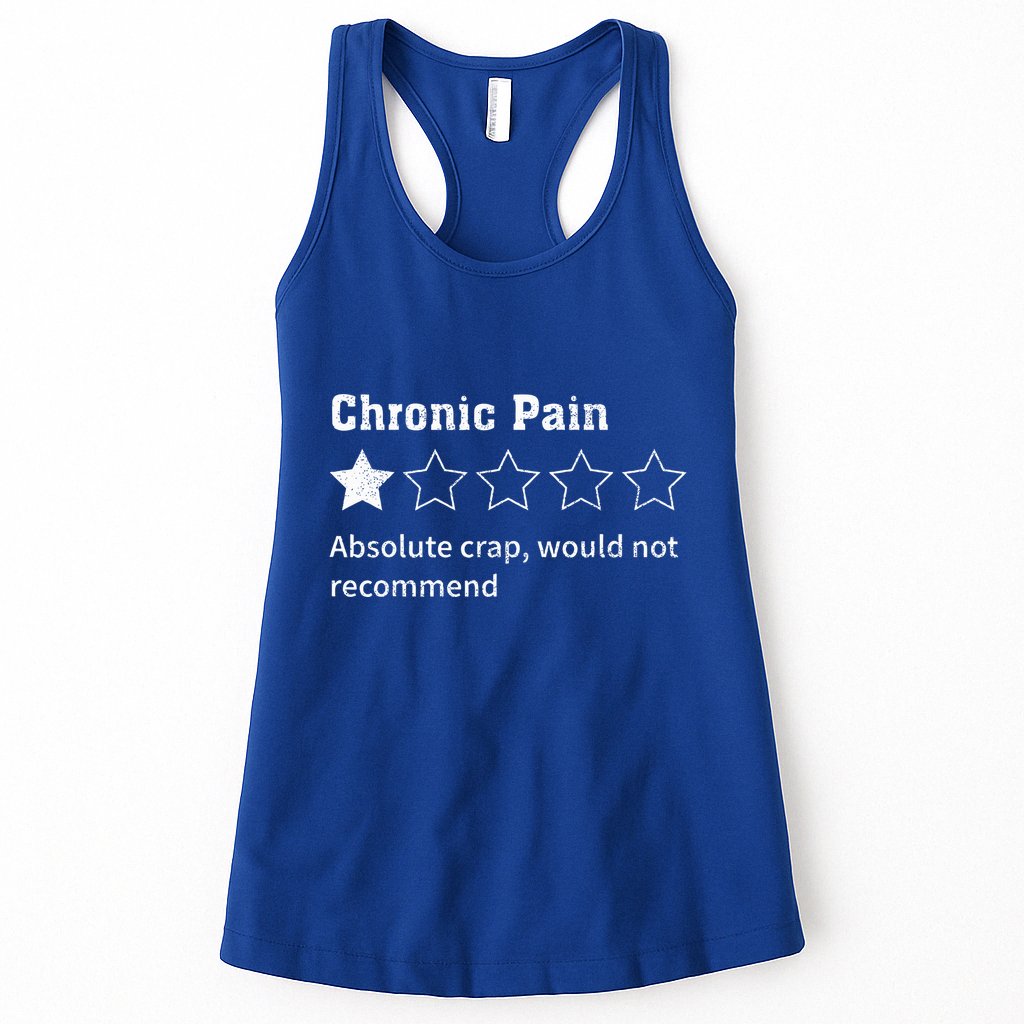 Chronic Pain Sarcastic Quotes Chronic Pain Recommend Womens Tank Top