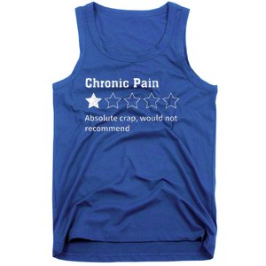 Chronic Pain Sarcastic Quotes Chronic Pain Recommend Tank Top