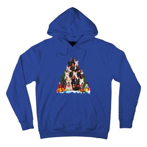 Christmas Pajama Scottish Terrier Xmas Tree Funny Gift Dog Lovers Cool Gift Hoodie