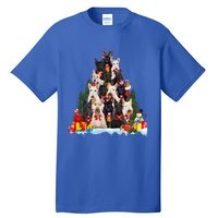 Christmas Pajama Scottish Terrier Xmas Tree Funny Gift Dog Lovers Cool Gift Tall T-Shirt