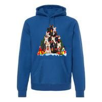 Christmas Pajama Scottish Terrier Xmas Tree Funny Gift Dog Lovers Cool Gift Premium Hoodie