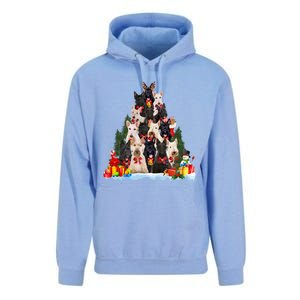 Christmas Pajama Scottish Terrier Xmas Tree Funny Gift Dog Lovers Cool Gift Unisex Surf Hoodie