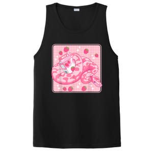 Cute Pink Strawberry Milk Snake Kawaii Ball Python PosiCharge Competitor Tank