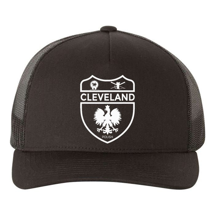 Cleveland Polish S 216 Polska Polish Dyngus Day Yupoong Adult 5-Panel Trucker Hat