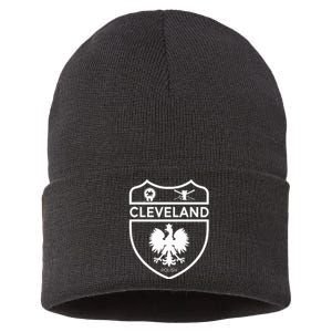 Cleveland Polish S 216 Polska Polish Dyngus Day Sustainable Knit Beanie