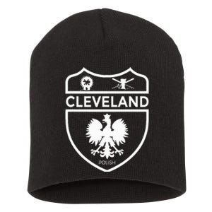 Cleveland Polish S 216 Polska Polish Dyngus Day Short Acrylic Beanie