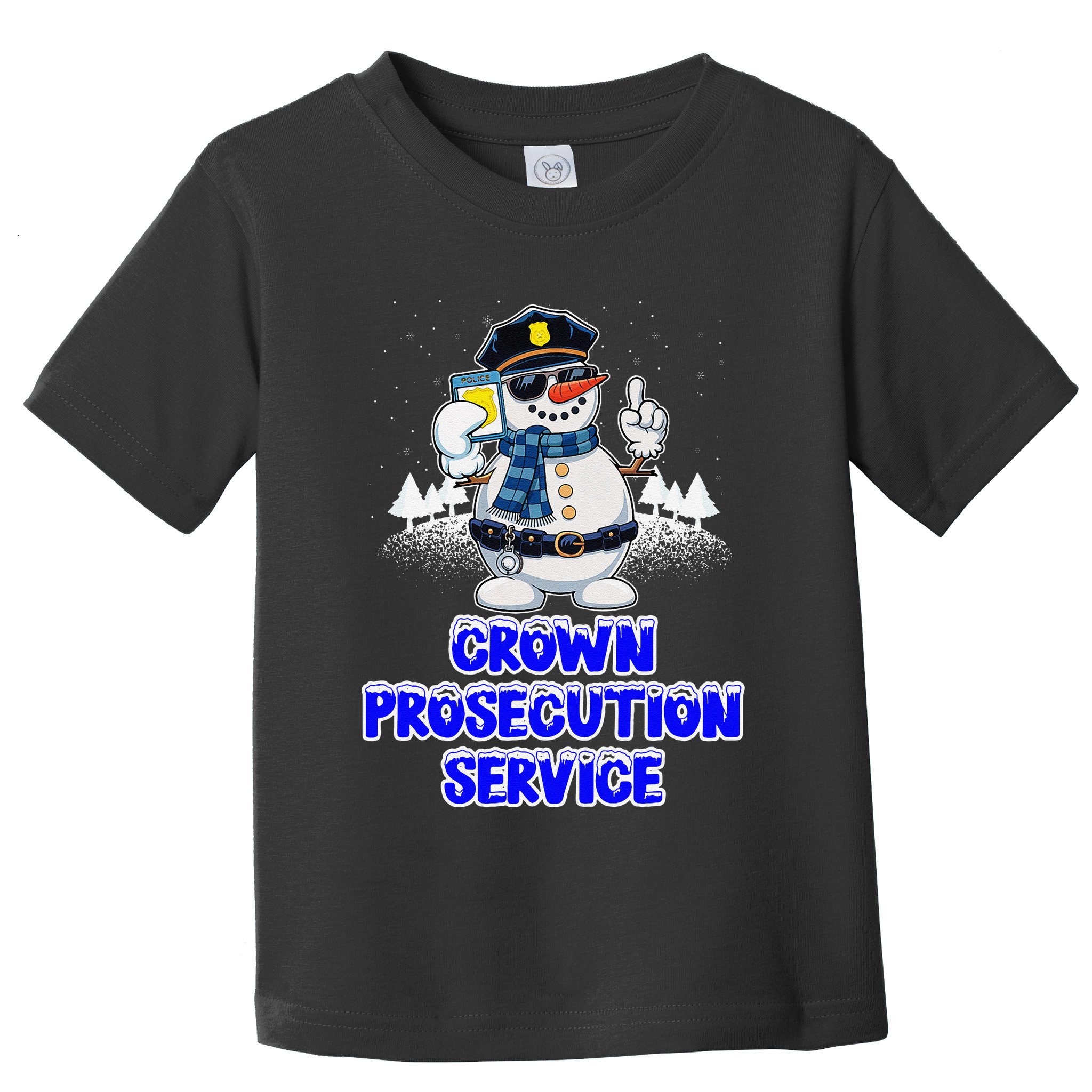 Crown Prosecution Service Funny Police Officer Humor Cops Toddler T-Shirt