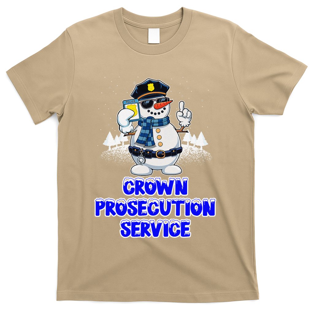 Crown Prosecution Service Funny Police Officer Humor Cops T-Shirt
