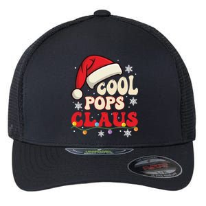 Cool Pops Santa Claus Christmas Matching Costume Gift Flexfit Unipanel Trucker Cap