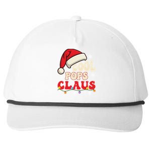 Cool Pops Santa Claus Christmas Matching Costume Gift Snapback Five-Panel Rope Hat