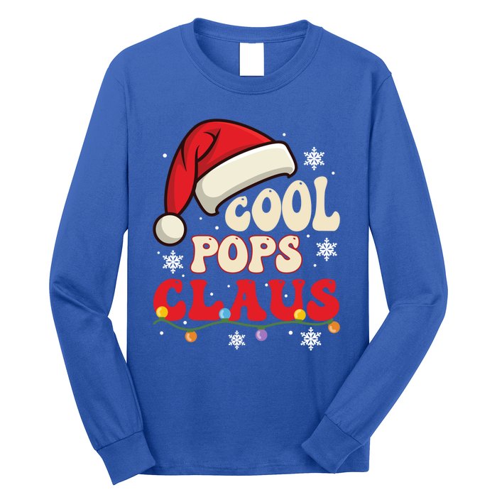 Cool Pops Santa Claus Christmas Matching Costume Gift Long Sleeve Shirt