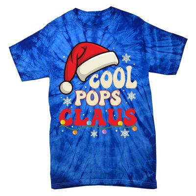 Cool Pops Santa Claus Christmas Matching Costume Gift Tie-Dye T-Shirt