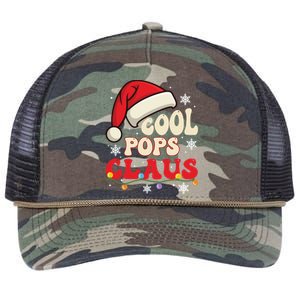 Cool Pops Santa Claus Christmas Matching Costume Gift Retro Rope Trucker Hat Cap