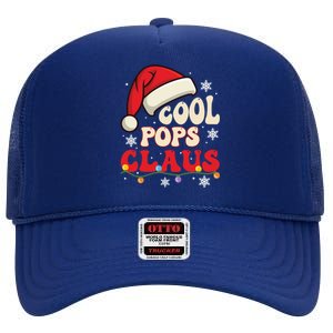 Cool Pops Santa Claus Christmas Matching Costume Gift High Crown Mesh Back Trucker Hat