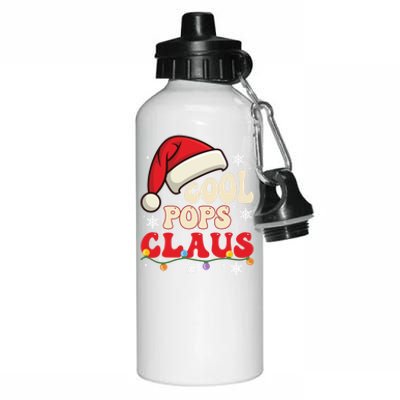 Cool Pops Santa Claus Christmas Matching Costume Gift Aluminum Water Bottle 