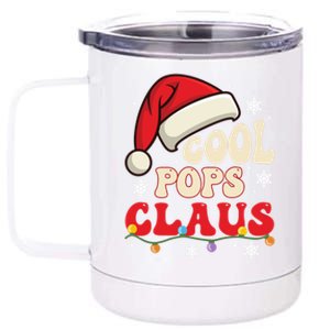 Cool Pops Santa Claus Christmas Matching Costume Gift 12 oz Stainless Steel Tumbler Cup