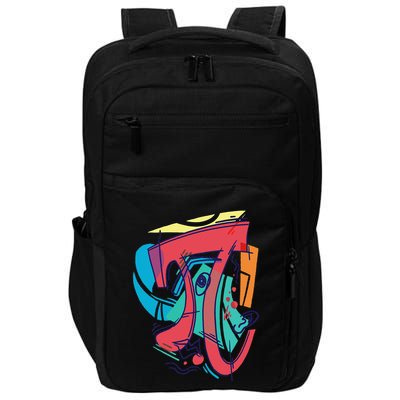Cubist Pi Symbol 100 Days Of School Math Lover Impact Tech Backpack