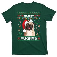 Christmas Pug Santa For Pug Lover Merry Pugmas Xmas T-Shirt