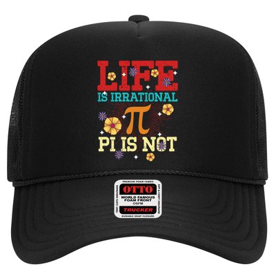 Cute Pi Symbol Pi Day 3 14 Retro Pi Mathematics Math Lover Gift Trucker Hat