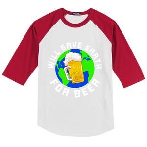 Climate Protection Saying Against Climate Change Cute Gift Kids Colorblock Raglan Jersey