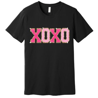 Chenille Patch S.Parkling Xoxo Valentine Day Heart Love Gift Premium T-Shirt